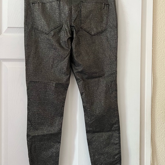 Pair of Dorothy Perkins Glittery Trousers ideal Rockstar look size 10 - Picture 5 of 11
